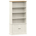 Bibliotecă „VIGO”, alb, 85x35x170 cm, lemn masiv de pin - WALTI WALTI