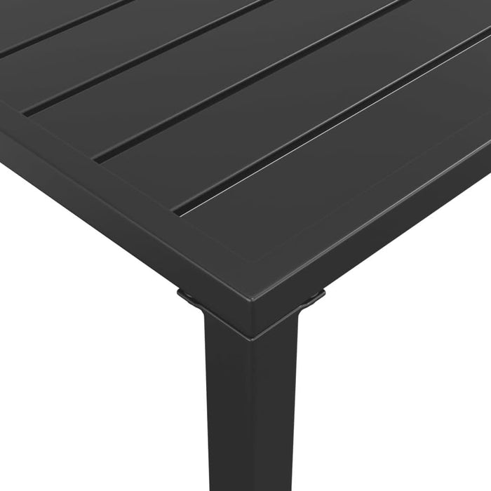 Set de mobilier dining pentru grădină, 2 piese, antracit, oțel - WALTI WALTI