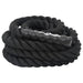 Frânghie de lucru, negru, 6 m, 4,5 kg, poliester - WALTI WALTI