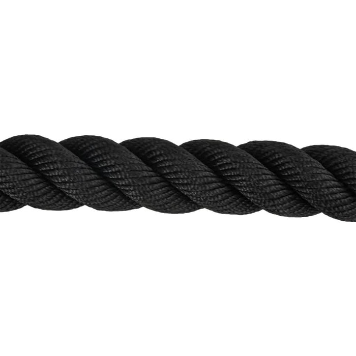Frânghie de lucru, negru, 6 m, 4,5 kg, poliester - WALTI WALTI