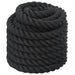 Frânghie de lucru, negru, 12 m, 9 kg, poliester - WALTI WALTI