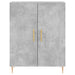 Servantă, gri beton, 69,5x34x90 cm, lemn compozit - WALTI WALTI