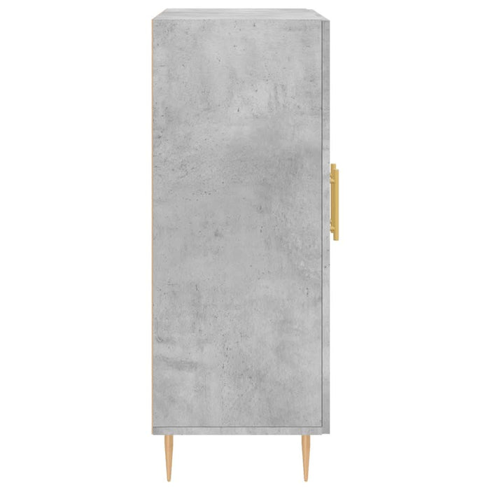 Servantă, gri beton, 69,5x34x90 cm, lemn compozit - WALTI WALTI