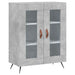 Servantă, gri beton, 69,5x34x90 cm, lemn compozit - WALTI WALTI