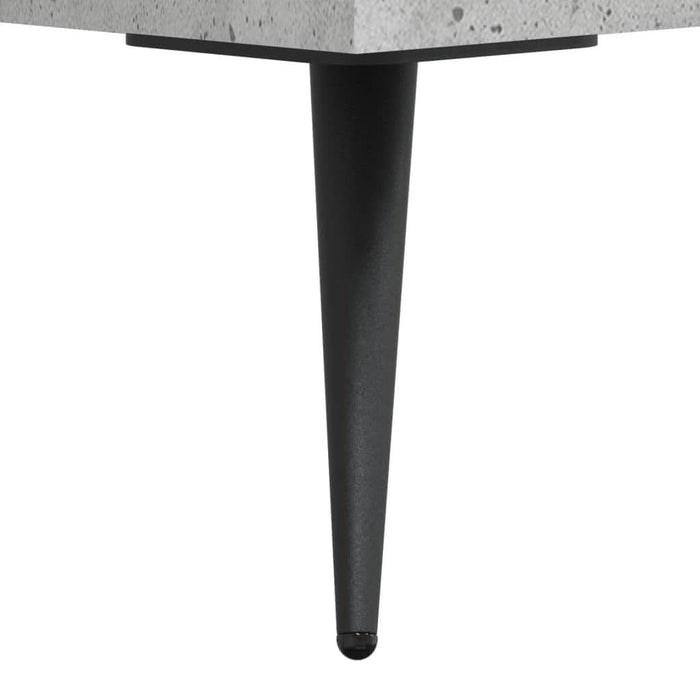 Servantă, gri beton, 69,5x34x90 cm, lemn compozit - WALTI WALTI