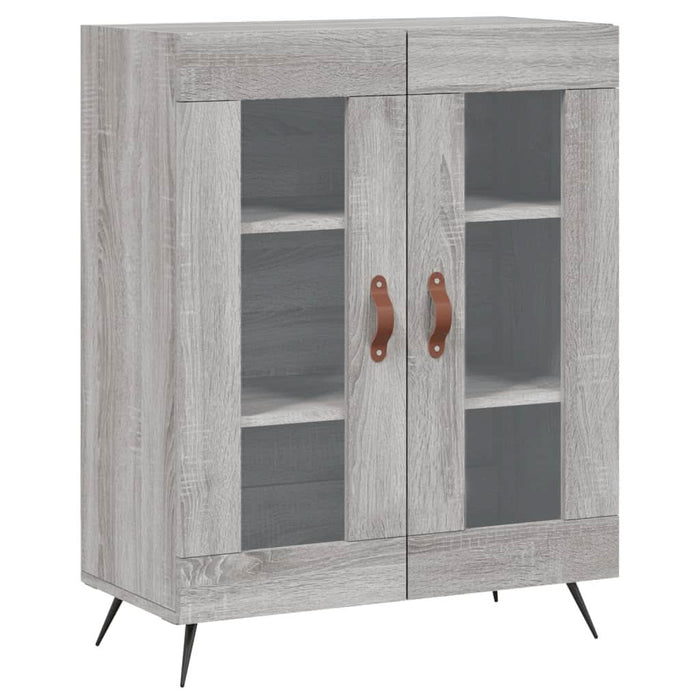 Servantă, gri sonoma, 69,5x34x90 cm, lemn compozit - WALTI WALTI