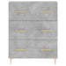 Servantă, gri beton, 69,5x34x90 cm, lemn compozit - WALTI WALTI
