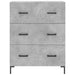 Servantă, gri beton, 69,5x34x90 cm, lemn compozit - WALTI WALTI