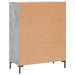 Servantă, gri beton, 69,5x34x90 cm, lemn compozit - WALTI WALTI