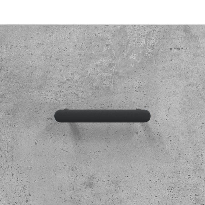 Servantă, gri beton, 69,5x34x90 cm, lemn compozit - WALTI WALTI