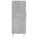 Servantă, gri beton, 69,5x34x90 cm, lemn compozit - WALTI WALTI