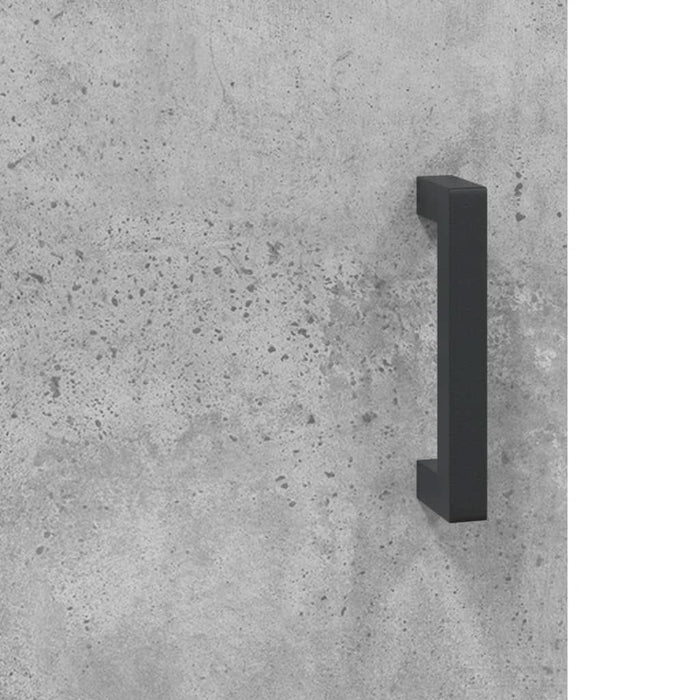 Servantă, gri beton, 69,5x34x90 cm, lemn compozit - WALTI WALTI