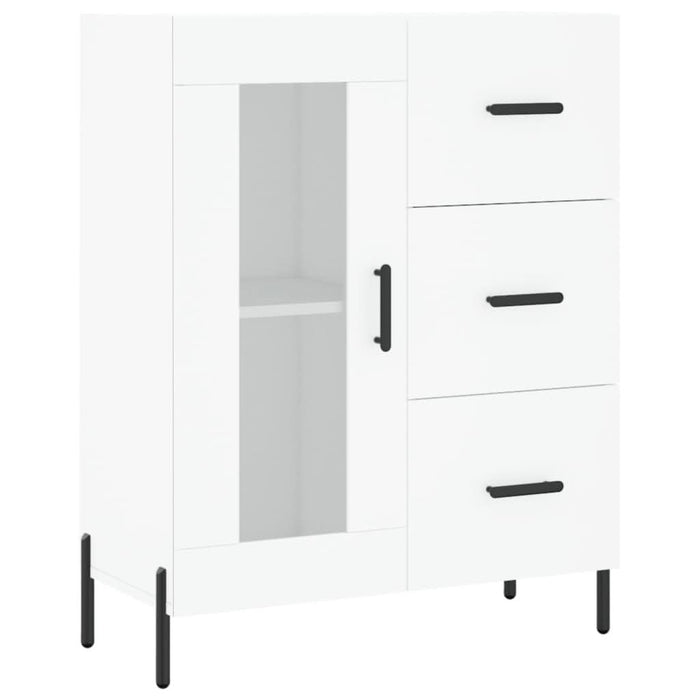 Servantă, alb, 69,5x34x90 cm, lemn compozit - WALTI WALTI