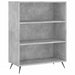 Bibliotecă, gri beton, 69,5x32,5x90 cm, lemn compozit - WALTI WALTI