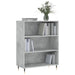 Bibliotecă, gri beton, 69,5x32,5x90 cm, lemn compozit - WALTI WALTI