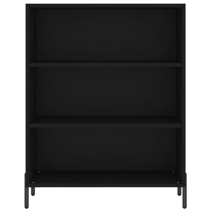 Dulap cu rafturi, negru, 69,5x32,5x90 cm, lemn compozit - WALTI WALTI