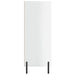 Dulap cu rafturi alb extralucios 69,5x32,5x90 cm lemn compozit - WALTI WALTI
