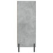 Dulap cu rafturi, gri beton, 69,5x32,5x90 cm, lemn compozit - WALTI WALTI