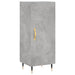 Servantă, gri beton, 34,5x34x90 cm, lemn compozit - WALTI WALTI