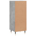 Servantă, gri beton, 34,5x34x90 cm, lemn compozit - WALTI WALTI