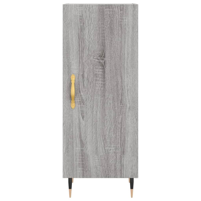 Servantă, gri sonoma, 34,5x34x90 cm, lemn compozit - WALTI WALTI