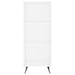 Dulap cu rafturi, alb, 34,5x32,5x90 cm, lemn compozit - WALTI WALTI
