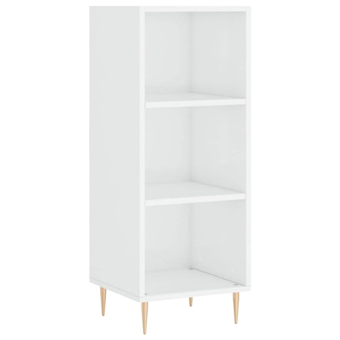 Servantă, alb extralucios, 34,5x32,5x90 cm, lemn compozit - WALTI WALTI