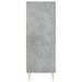 Servantă, gri beton, 34,5x32,5x90 cm, lemn prelucrat - WALTI WALTI