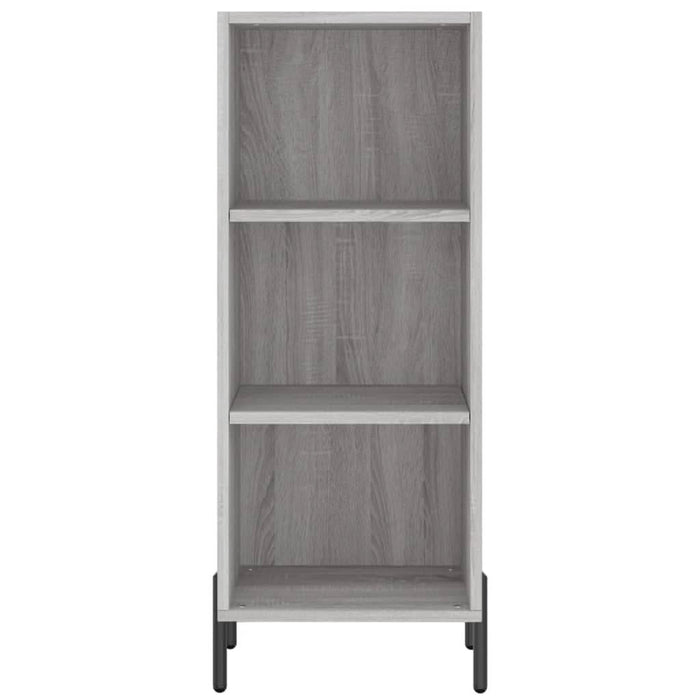 Servantă, gri sonoma, 34,5x32,5x90 cm, lemn compozit - WALTI WALTI