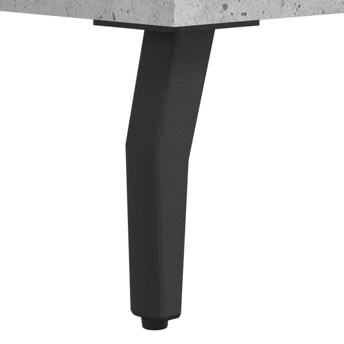 Servantă, gri beton, 34,5x32,5x90 cm, lemn prelucrat - WALTI WALTI