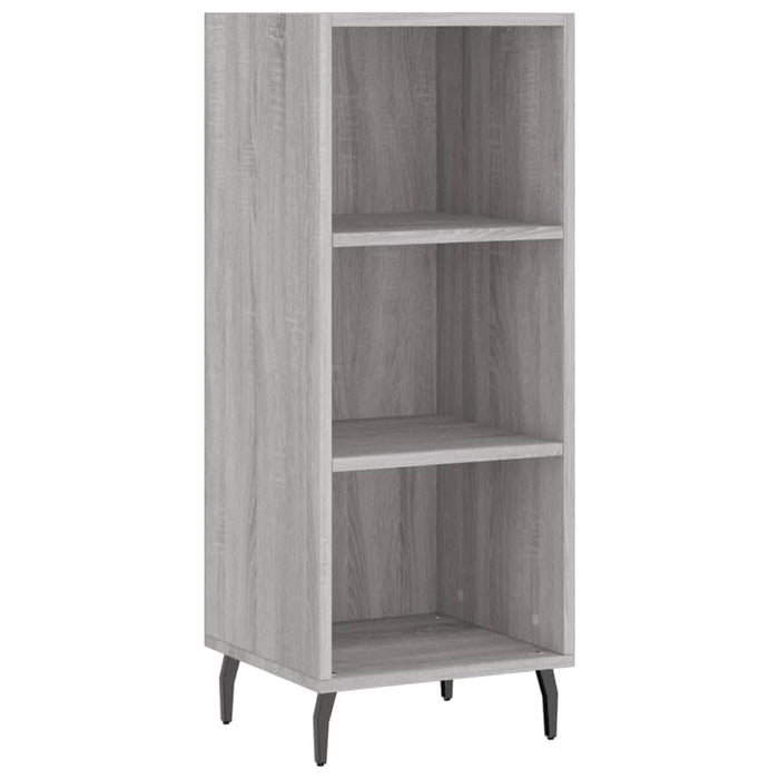 Servantă, gri sonoma, 34,5x32,5x90 cm, lemn compozit - WALTI WALTI