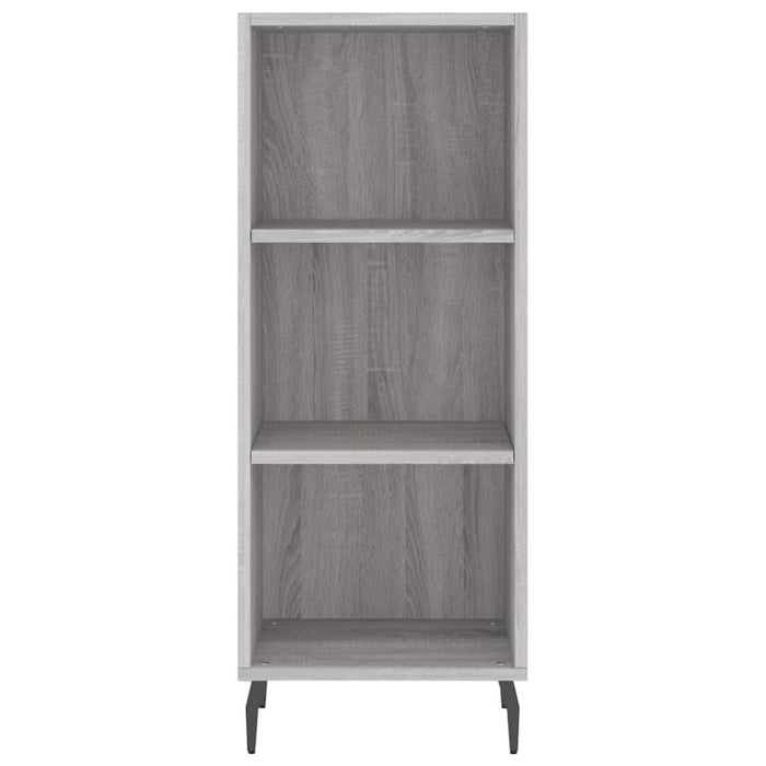 Servantă, gri sonoma, 34,5x32,5x90 cm, lemn compozit - WALTI WALTI