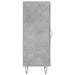 Servantă, gri beton, 34,5x34x90 cm, lemn compozit - WALTI WALTI