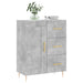 Servantă, gri beton, 69,5x34x90 cm, lemn compozit - WALTI WALTI