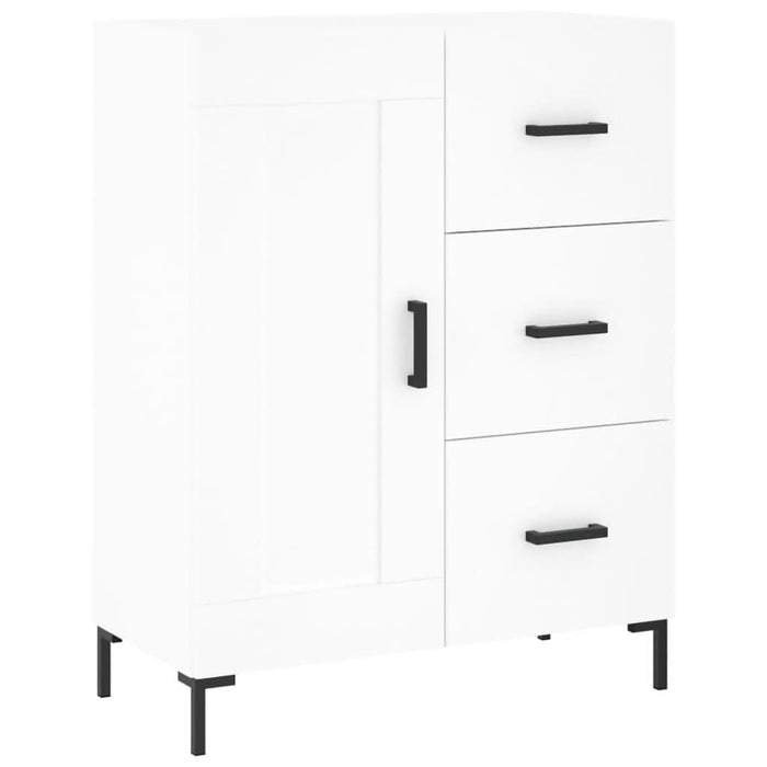 Servantă, alb, 69,5x34x90 cm, lemn compozit - WALTI WALTI