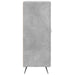 Servantă, gri beton, 34,5x34x90 cm, lemn compozit - WALTI WALTI
