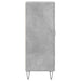 Servantă, gri beton, 34,5x34x90 cm, lemn compozit - WALTI WALTI