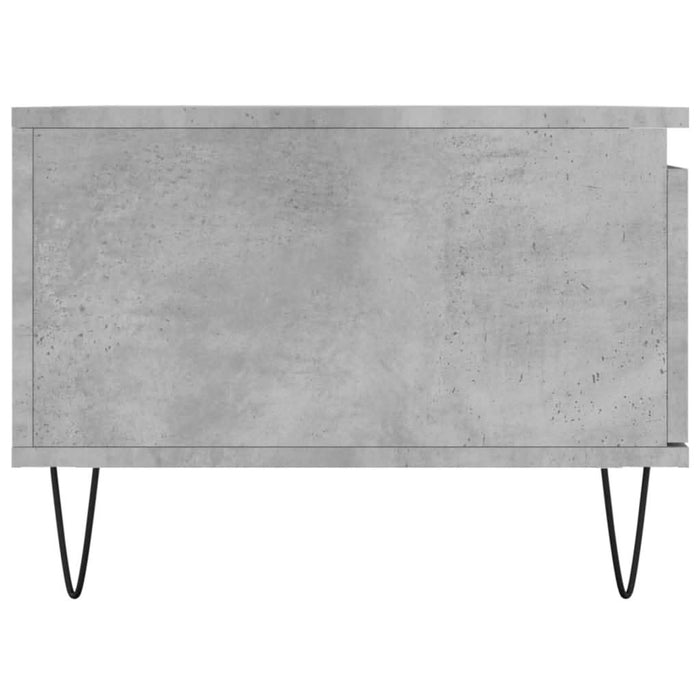 Măsuță de cafea, gri beton, 90x50x36,5 cm, lemn compozit - WALTI WALTI