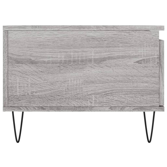 Măsuță de cafea, gri sonoma, 90x50x36,5 cm, lemn prelucrat - WALTI WALTI