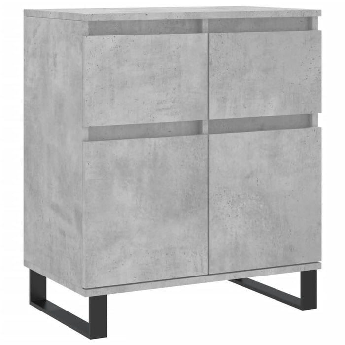 Servantă, gri beton, 60x35x70 cm, lemn prelucrat - WALTI WALTI