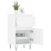Servante, 2 buc., alb, 40x35x70 cm, lemn prelucrat - WALTI WALTI