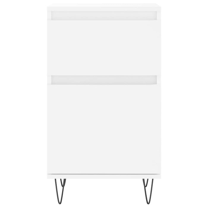 Servante, 2 buc., alb, 40x35x70 cm, lemn prelucrat - WALTI WALTI