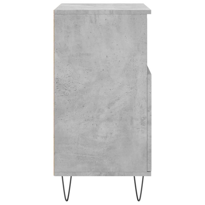 Servantă, gri beton, 60x35x70 cm, lemn prelucrat - WALTI WALTI