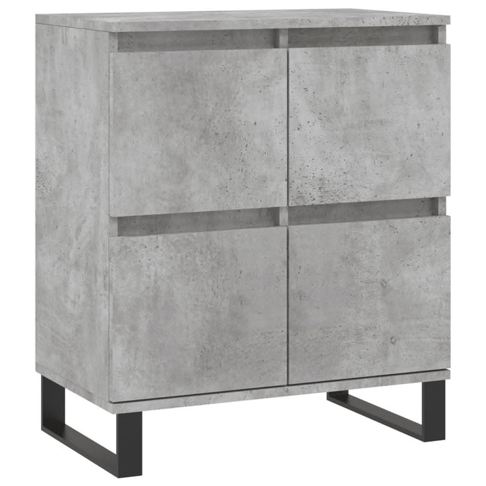 Servantă, gri beton, 60x35x70 cm, lemn prelucrat - WALTI WALTI