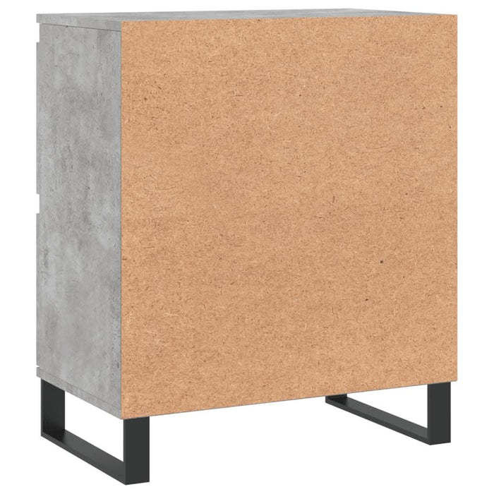 Servantă, gri beton, 60x35x70 cm, lemn prelucrat - WALTI WALTI