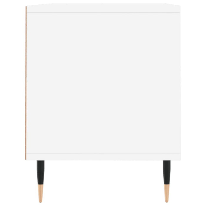Comodă TV, alb, 100x34,5x44,5 cm, lemn prelucrat - WALTI WALTI