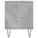 Comodă TV, gri beton, 100x34,5x44,5 cm, lemn prelucrat - WALTI WALTI