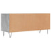 Comodă TV, gri beton, 100x34,5x44,5 cm, lemn prelucrat - WALTI WALTI