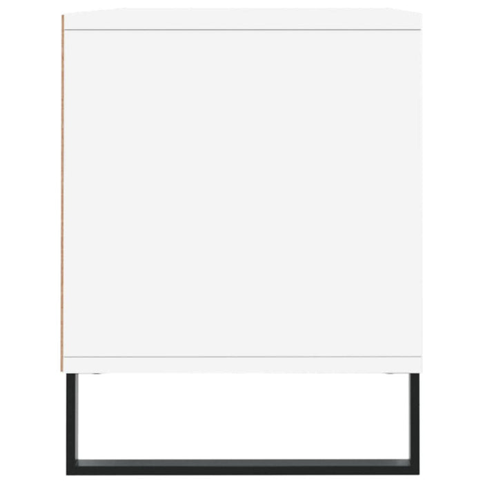 Comodă TV, alb, 100x34,5x44,5 cm, lemn prelucrat - WALTI WALTI