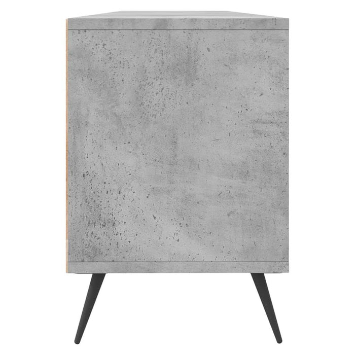 Comodă TV, gri beton, 150x30x44,5 cm, lemn prelucrat - WALTI WALTI